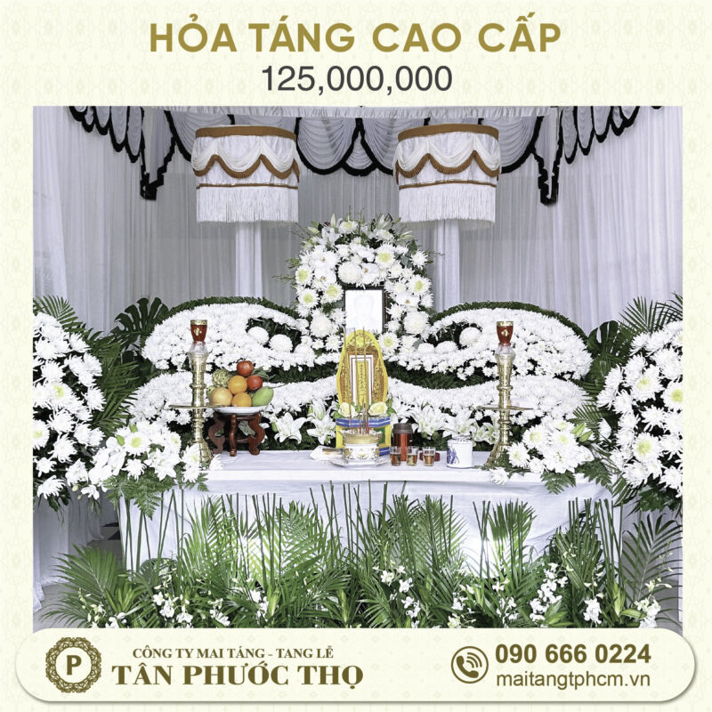 gói dịch vụ hỏa táng cao cấp dịch vụ mai táng trọn gói tang lễ trọn gói