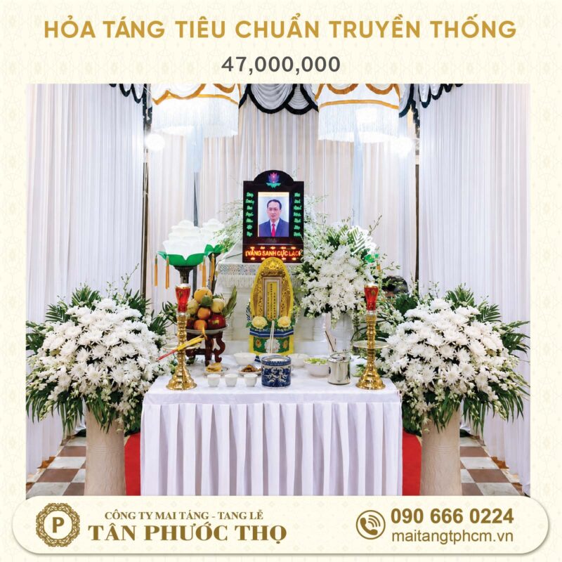 gói hoả táng tiêu chuẩn truyền thống